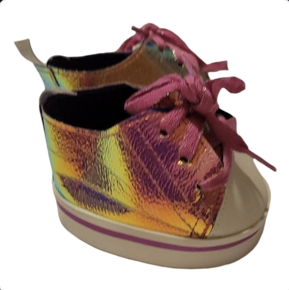 Build-A-Bear Holographic Teddy Shoes - Picture 1 of 5